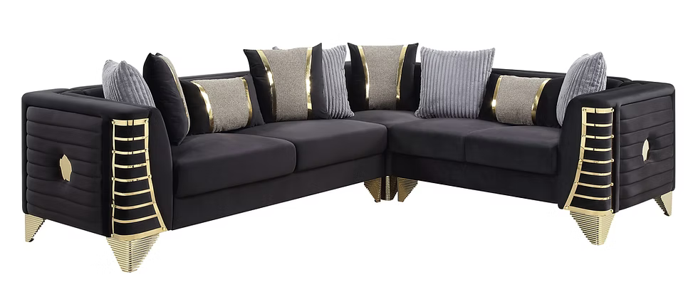 Donovan (Black) - Sectional