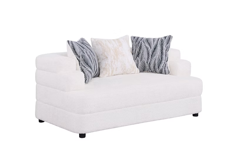 Steoso Sofa and Loveseat Cream
