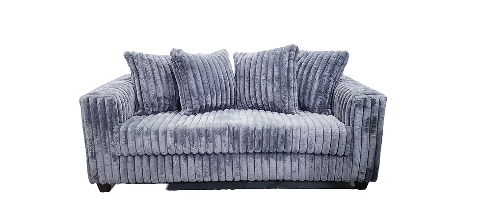 Gia Sofa and Loveseat Grey