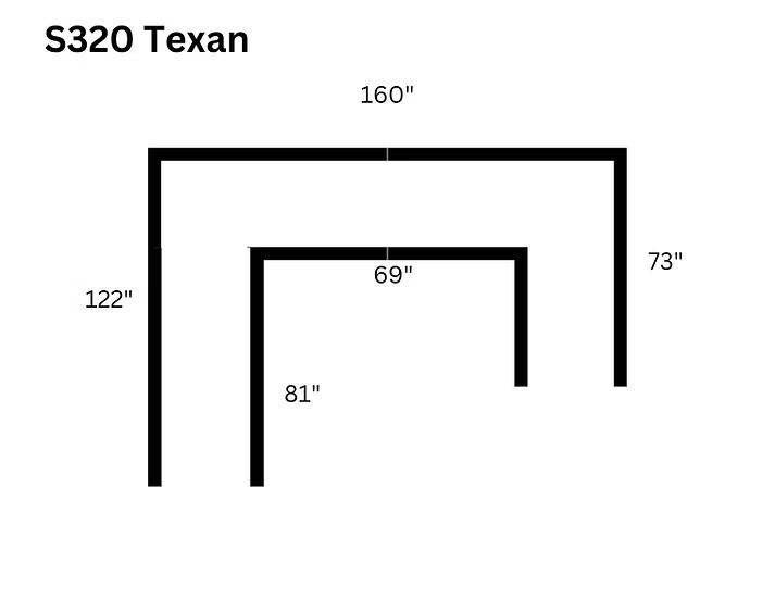 Texan Brown Sectional