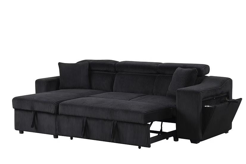 Bonaterra II (Black) Sofa Bed Sectional