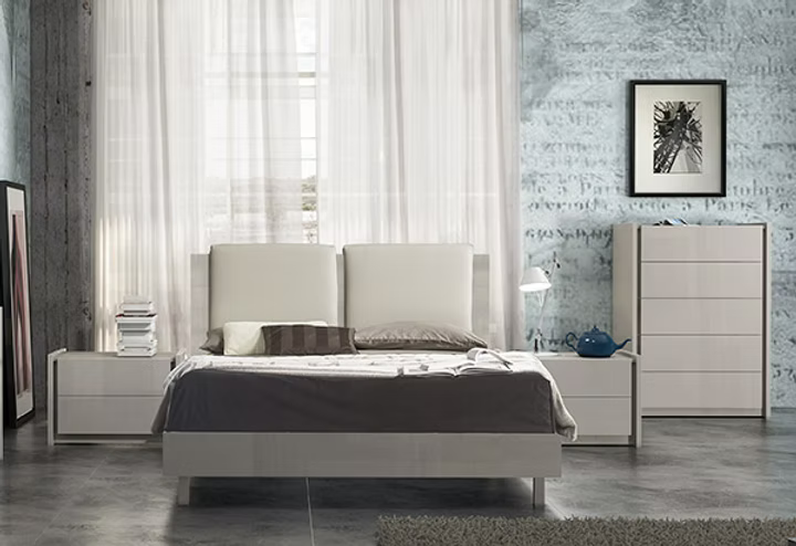 Erika Collection Italian Bedroom Set King 5 PC