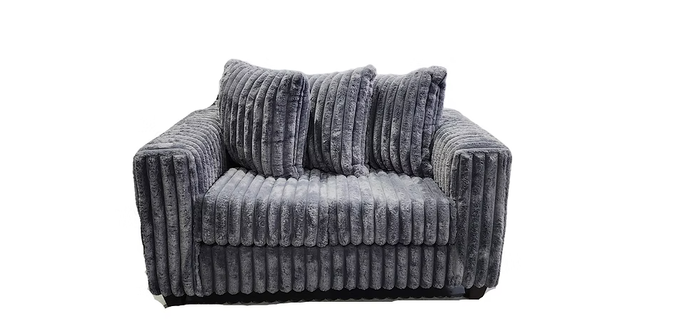 Gia Sofa and Loveseat Grey