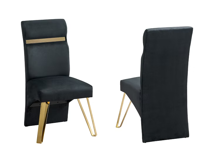 Midnight DIning Room Set 7 Pc