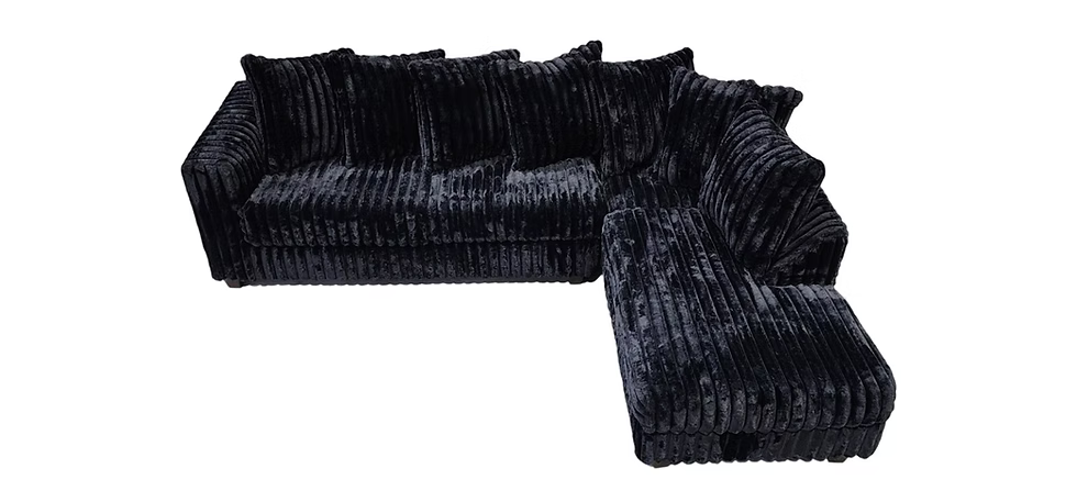 Gia Sectional (Black)