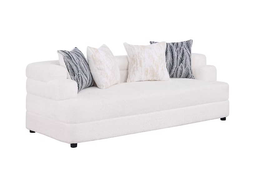Steoso Sofa and Loveseat Cream