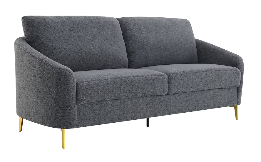 Lila Sofa and Loveseat Grey