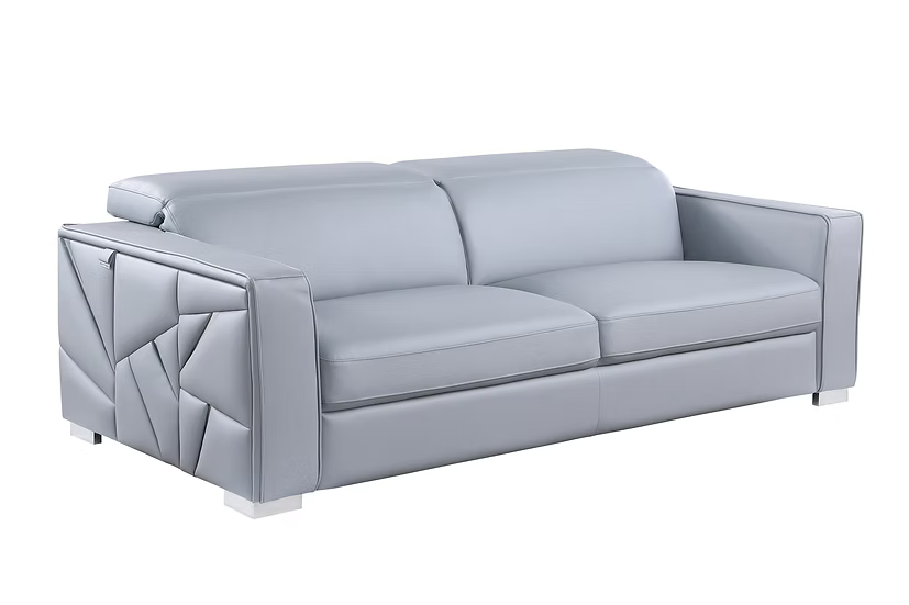 Astra Mi-1240 Sofa-Loveseat-Chair Set Light Blue