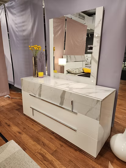 Sunset 3 Collection Italian Bedroom Set King 4 Pc