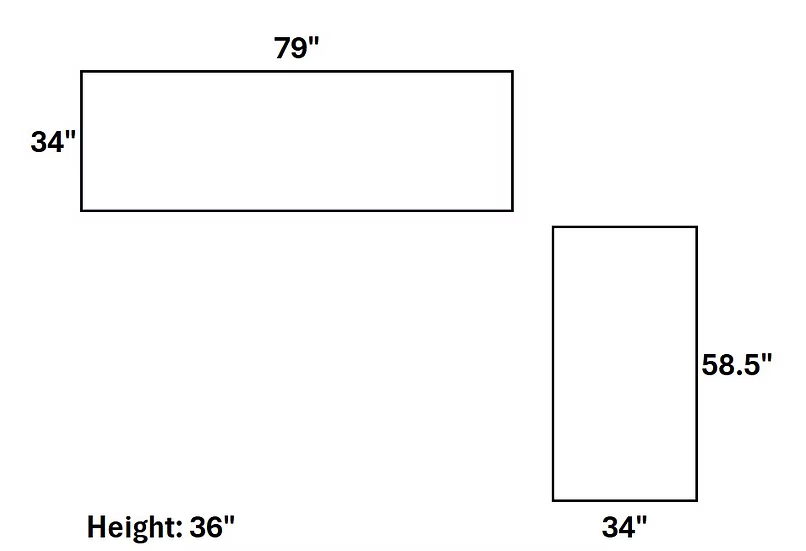 Gia Sofa and Loveseat Blue