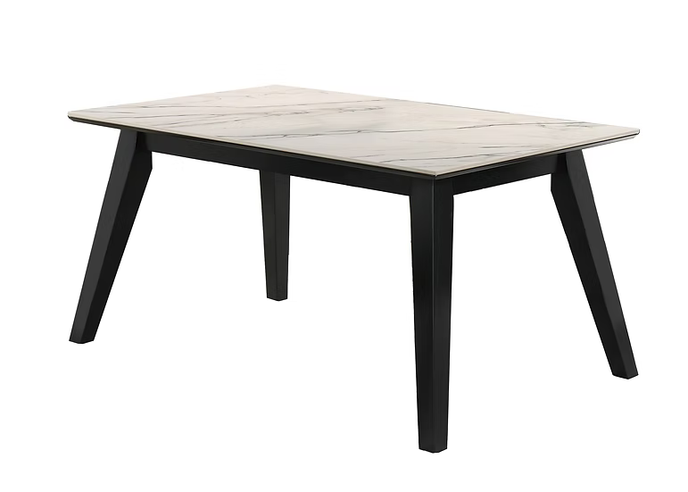 Dori Dining Set 7 Pc Black