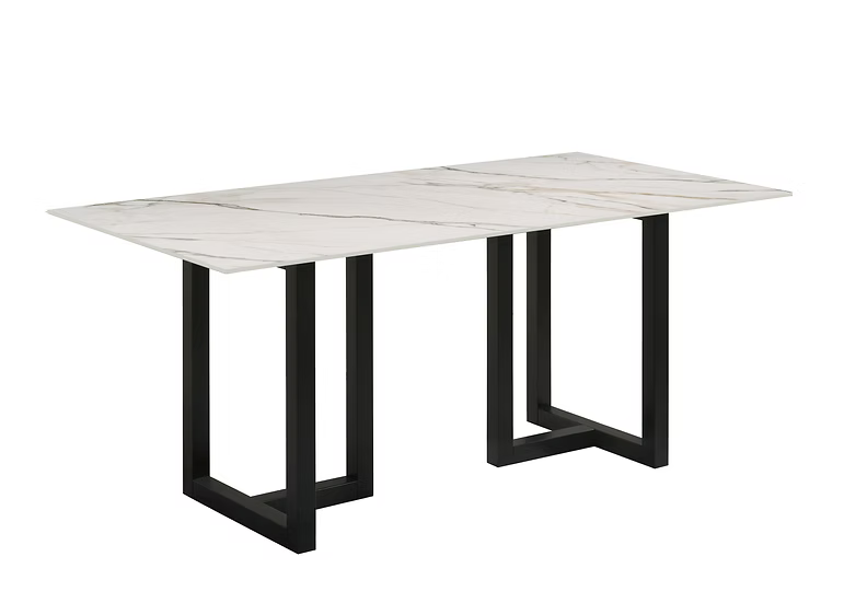 Farrin DIning Set White 7 Pc