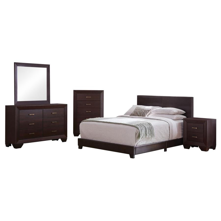 orian 5-piece Eastern Queen Bedroom Set Dark Cocoa